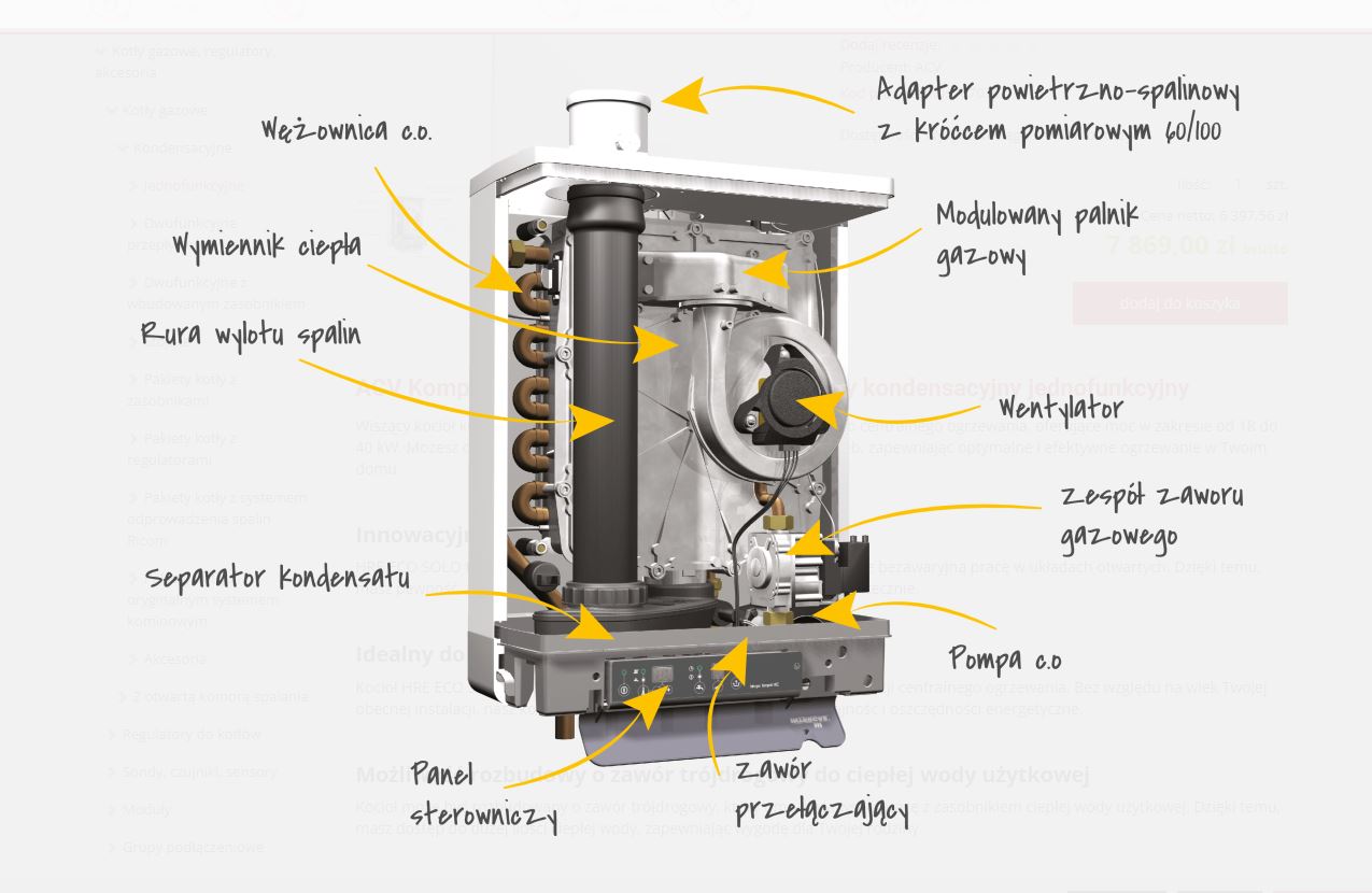 ACV Kompakt HRE Eco 40 SOLO Kocioł gazowy kondensacyjny jednofunkcyjny 787078 acv_kociol