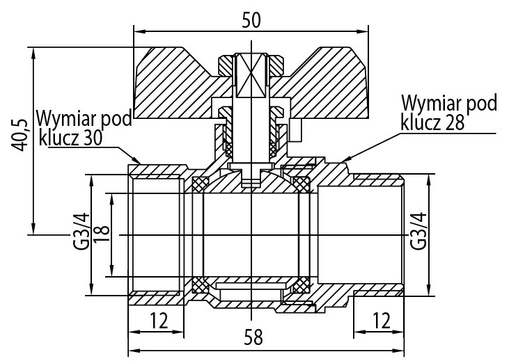 Kurek kulowy prosty z dławikiem 1/2", wersja N-N, DN 15 Zrzut_ekranu_2026-01-14_105421