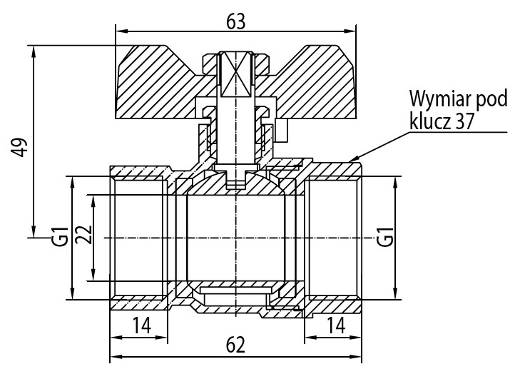 Kurek kulowy prosty z dławikiem 1/2", wersja N-N, DN 15 Zrzut_ekranu_2026-01-14_105421