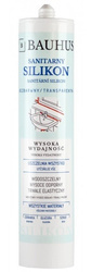 Silikon do łazienki kuchni Sanitarny BEZBARWNY Transparentny 280ml