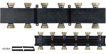 IBO GP PRO rozdzielacz 3 obiegi do grup pompowych