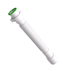 Przyłącze elastyczne i rozciągliwe 390mm/850mm z uszczelką zintegrowaną , "JOLLYONE", 1 1/2" -o40/50mm