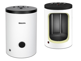 Zbiornik Buforowy KOSPEL SVK-100 nieemaliowany, Klasa Energetyczna A