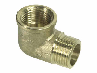 Kolano WZ 6/4" DN40 Mosiądz Diamond