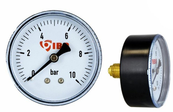 IBO Manometr axialny 1/4" fi 60mm, 0-10bar