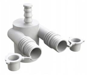 Syfon do Pralki / Zmywarki / Suszarki Uniwersalny do odprowadzenia wody ze sprzętu AGD "ALIEN" Fi 40