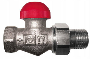 Zawór termostatyczny HERZ TS-90-V – figura prosta
