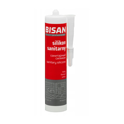BISAN SILIKON SANITARNY BIAŁY 300 ML.
