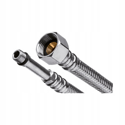 WĘŻYK W OPLOCIE STAL.M10-3/8" L-30 cm DŁUGA