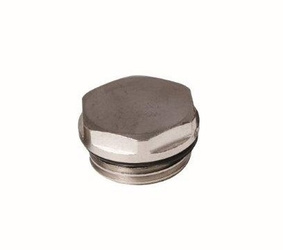 HYDROLAND KOREK ZAŚLEPIAJĄCY 1/2" NIKLOWANY Z ORIN