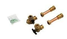 Zawór odcinający c.o. z filtrem