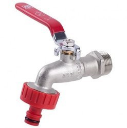 Zawór kulowy czerpalny DN15 z dławikiem z szybkozłączką do węża PHA-009/S G1/2 Z PN16 DN15