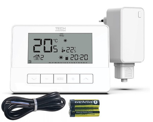 STEROWNIK REGULATOR TERMOSTAT POKOJOWY T-4.2 BEZPRZEWODOWY TYGODNIOWY TECH