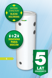 ELEKTROMET ZBIORNIK BUFOROWY BWE PRO 140L BEZ WĘŻ.