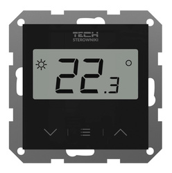 TECH F-8Z STEROWNIK POKOJOWY TYGODNIOWY CZARNY