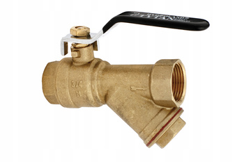 HYDROLAND ZAWÓR  KULOWY Z FILTREM 1"