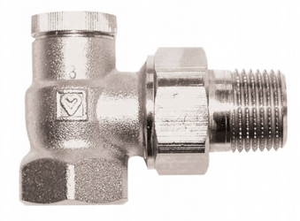 Zawór zwrotny Herz RL‑1 – kątowy, 1/2″