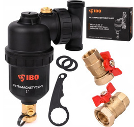 IBO SEPARATOR ZANIECZYSZCZEŃ FILTR MAGNETYCZNY I-003 1" DN25