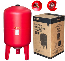 IBO BASIC 80/1,5 8 bar, naczynie do c.o.