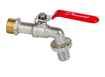 DIAMOND KUREK KULOWY DN20 (3/4), KRAN Z DŁAWIKIEM