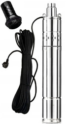 POMPA GŁĘBINOWA ŚRUBOWA 4'' WODY 0,75KW KABEL 15M