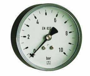 AFRISO MANOMETR GRZEWCZY RF63 AX.0-4 BAR 1/4 KL2,5