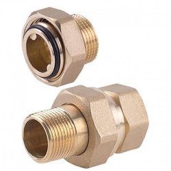 Śrubunek prosty O-RING mosiężny wzmocniony  ½” L-55mm