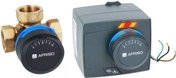 Zestaw regulacyjny ProClick: 3-drogowy obrotowy zawór mieszający ARV 385 Vario ProClick, DN32, Rp1 1/4", Kvs 7,5-19 + siłownik elektryczny ARM 343 ProClick