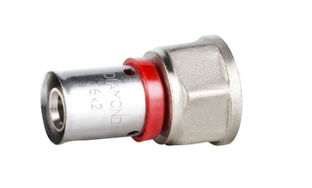 ZŁĄCZKA ZAPRAS PEX 16x1/2 GW DIAMOND