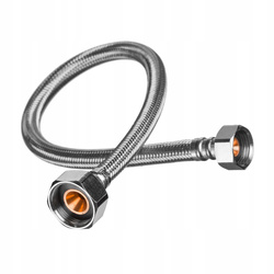 WĘŻYK W OPLOCIE STAL.3/8"-3/8" L-20 cm