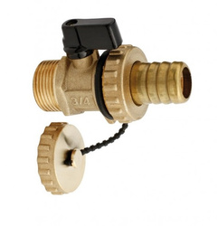 HYDROLAND ZAWÓR KULOWY SPUSTOWY 3/4"