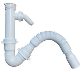 Półsyfon umywalkowy kolanowy