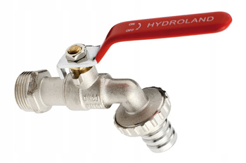 HYDROLAND ZAWÓR KULOWY CZERPANY 15 Z DŁAWIKIEM