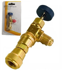 Zawór serwisowy odcinający CH-343-04 1/4"M x 1/4"F