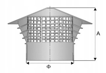 CAPRICORN KW WYWIEWKA KAN.UNIVENT W KIELICH FI160