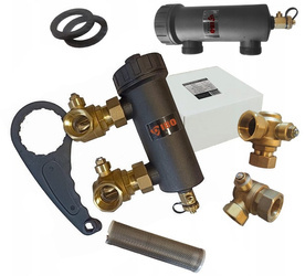 FILTR MAGNETYCZNY SEPARATOR ZANIECZYSZCZEŃ IBO I-005 5/4"