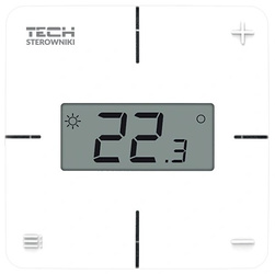Bezprzewodowy regulator pokojowy Tech R8-X biały natynkowy