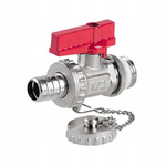 PERFEXIM KUREK KULOWY SPUSTOWY 1/2 SPUSTOWY  PN 25