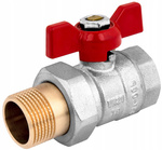 PERFEXIM KUREK KULOWY 3/4" WZ PN 30 MOTYL ZE ŚRUB