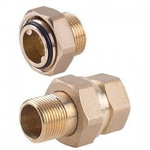 Śrubunek prosty O-RING mosiężny wzmocniony  ½” L-55mm