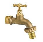 DIAMOND ZAWÓR WYPŁYWOWY DN15 (1/2) ZE ZŁĄCZKĄ DO WĘŻA EN-200, ŻÓŁTY, MATOWY