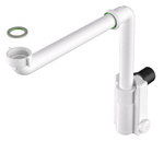 Półsyfon umywalkowy/bidetowy oszczędzający miejsce