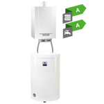 Kocioł MCR3 EVO 24T + Podgrzewacz c.w.u.SRK100