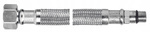 WĘŻYK W OPLOCIE STAL.M10-3/8" L-30 cm KRÓTKA F