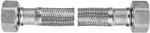 WĘŻYK W OPLOCIE STAL.1/2"-1/2" L-15 cm F