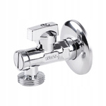 PERFEXIM ZAWÓR KULOWY KĄTOWY Z FILTREM 1/2"X3/4"dł