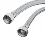 WĘŻYK W OPLOCIE STAL.1/2"-3/8" L-20 cm