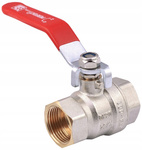 PERFEXIM KUREK KULOWY 3" WW PN 30 RĄCZKA CZERW.