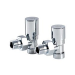 Komplet kątowy chromowany, PN10