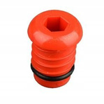 Korek czerwony do prób szczelności 32x3